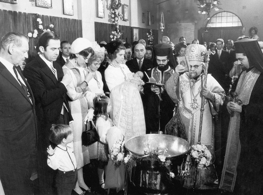 Royal Christening, Nicola, son of Constantine II of Greece